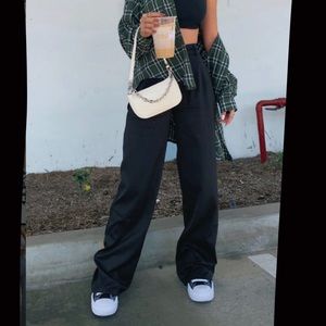 princess polly “ARCHER PANTS” in black